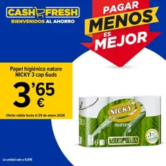 Vista previa Cash Fresh folleto válido desde el 28.01.2026