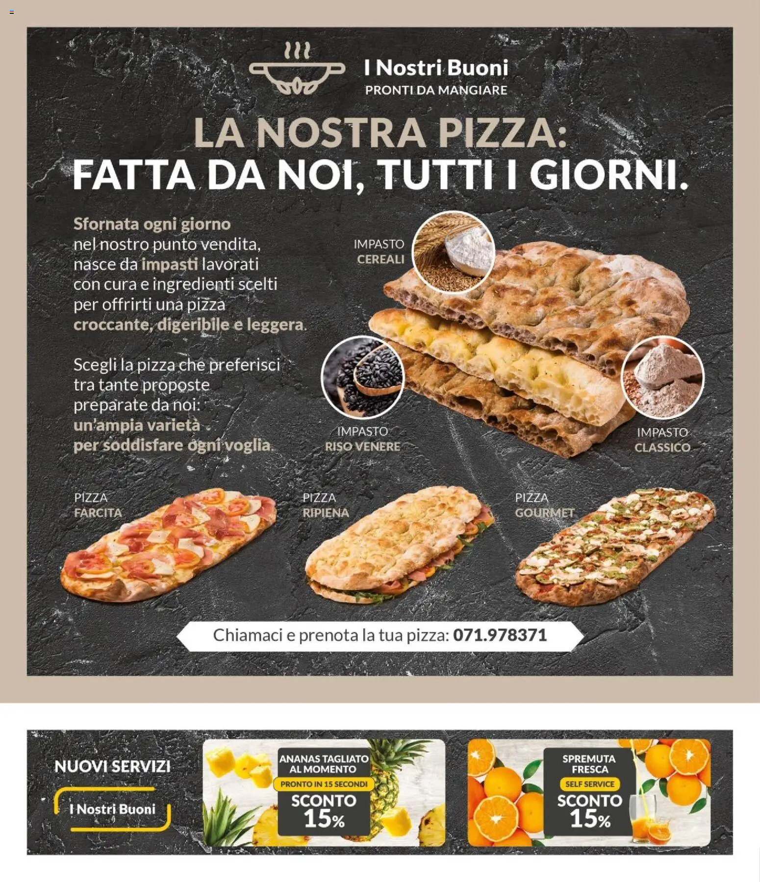 Volantino Oasi del 23.04.2026 | Pagina: 16 | Prodotti: Pizza, Riso, Cereali, Ananas