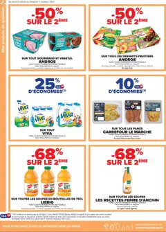 Carrefour contact - Prévisualisation de Carrefour contact catalogue halloween valide à partir de 21.10.2025 | Page: 8 | Produits: Carottes, Pêche, Pomme, Fromage