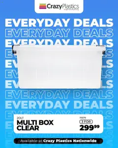 Crazy Plastics specials catalogue – valid from 12.09.2025