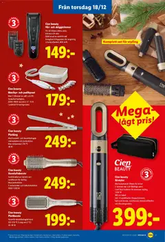 Lidl - erbjudanden - Förhandsvisning av reklamblad från butik Lidl aktuell från 15.12.2025 | Sida: 22