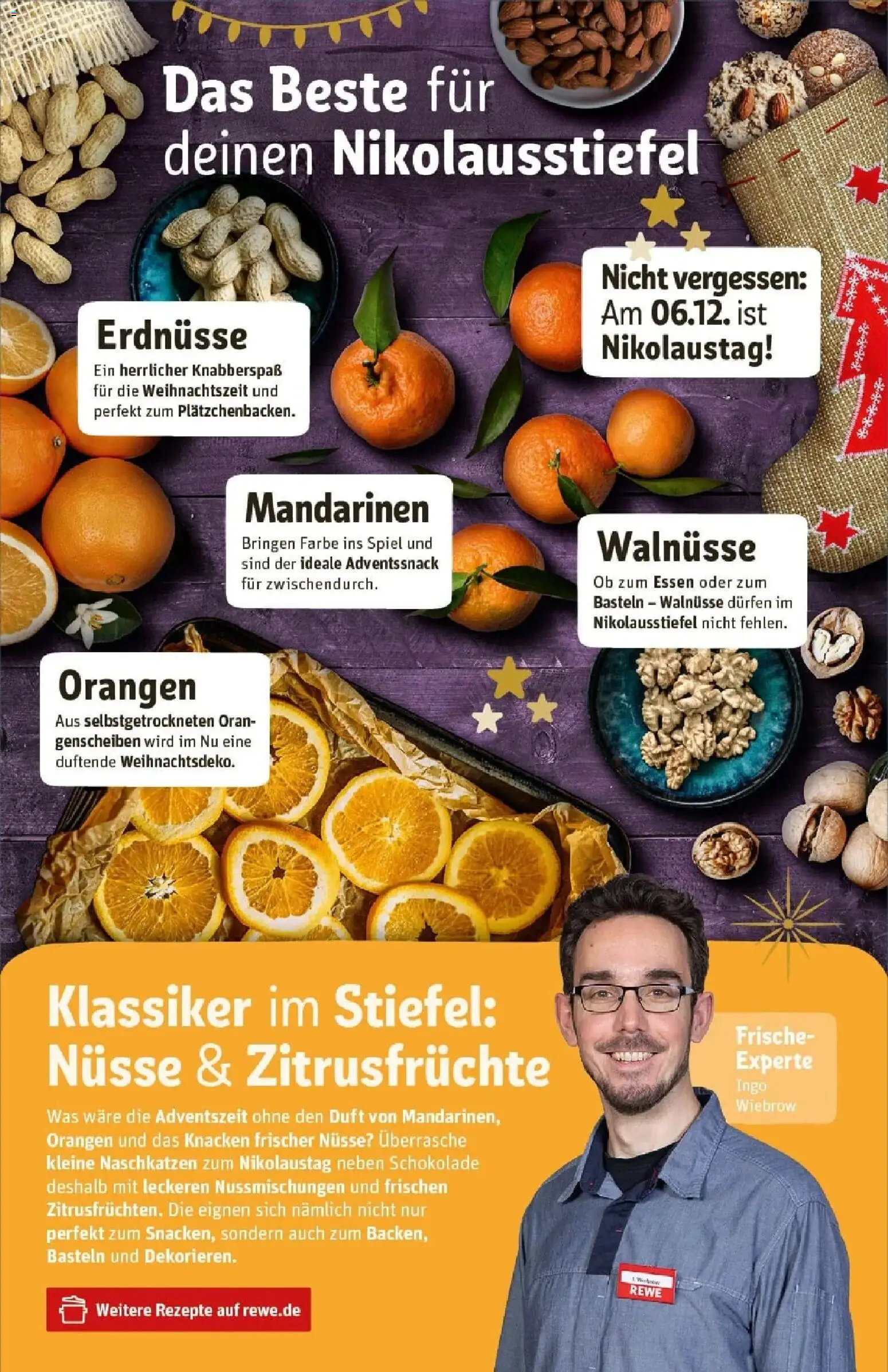 Rewe prospekt Hamburg / Wandsbek	 – gültig ab 23.11.2025 | Seite: 17 | Produkte: Spiel, Duft, Mandarinen, Nüsse