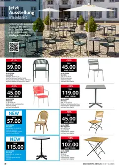 Prodega aktionen ab 13.04.2026 gültig | Seite: 38 | Produkte: Tisch, Stuhl