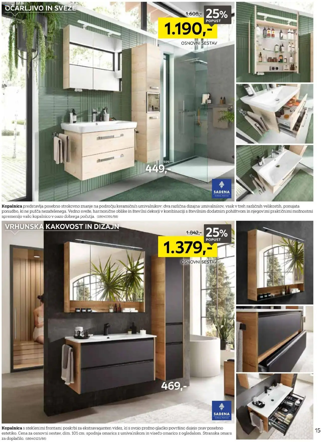 Novi XXXL Lesnina katalog ponudbe – veljaven od 01.09.2025 | Stran: 15 | Izdelki: Omara, Omarica