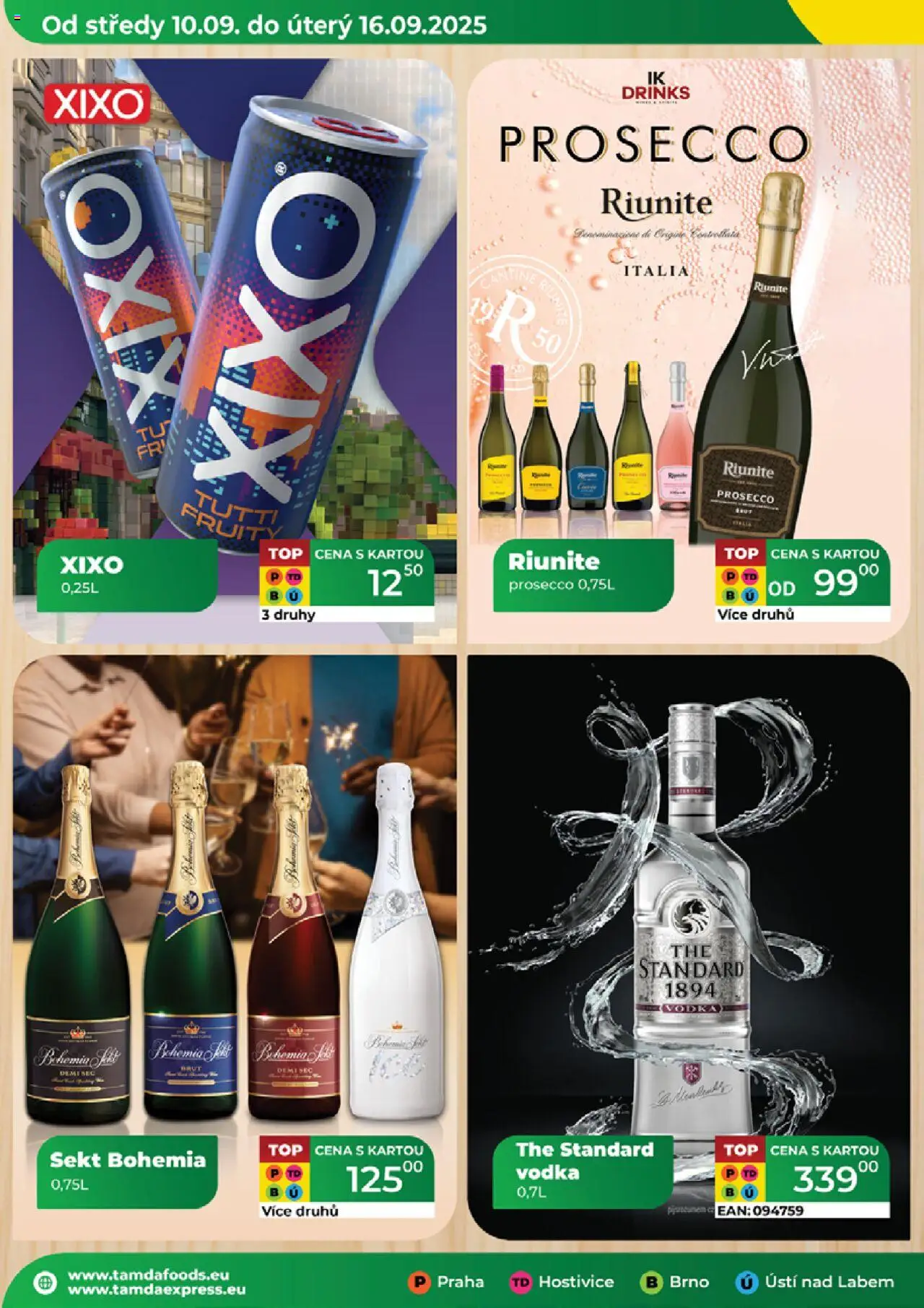 Tamda Foods leták od 10.09.2025 | Strana: 24 | Produkty: Prosecco, Vodka, Sekt