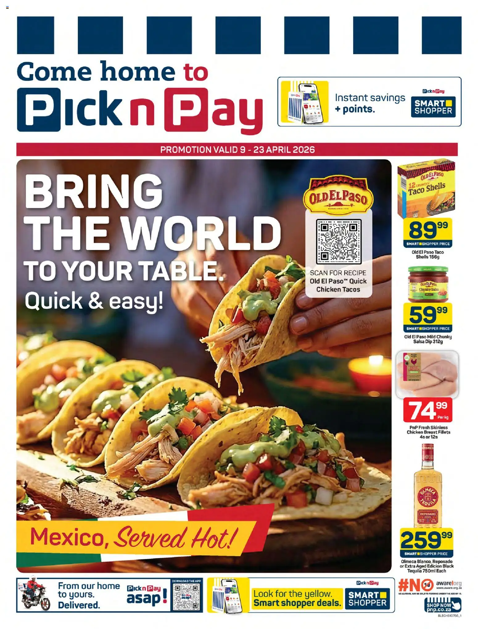 New Pick n Pay catalogue – valid from 09.04.2026 | Page: 1 | Products: Chicken