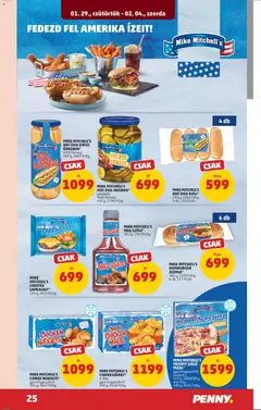 MIKE MITCHELL'S CSIRKE NUGGETS*, gyorsfagyasztott, 300 g, 3663 Ft/kg - amely érvényes a következő dátumtól: 29.01.2026 | Oldal: 29