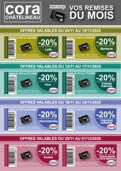Cora - Newsletter novembre - Voorbeeld van een folder van Cora, geldig van 04.11.2025