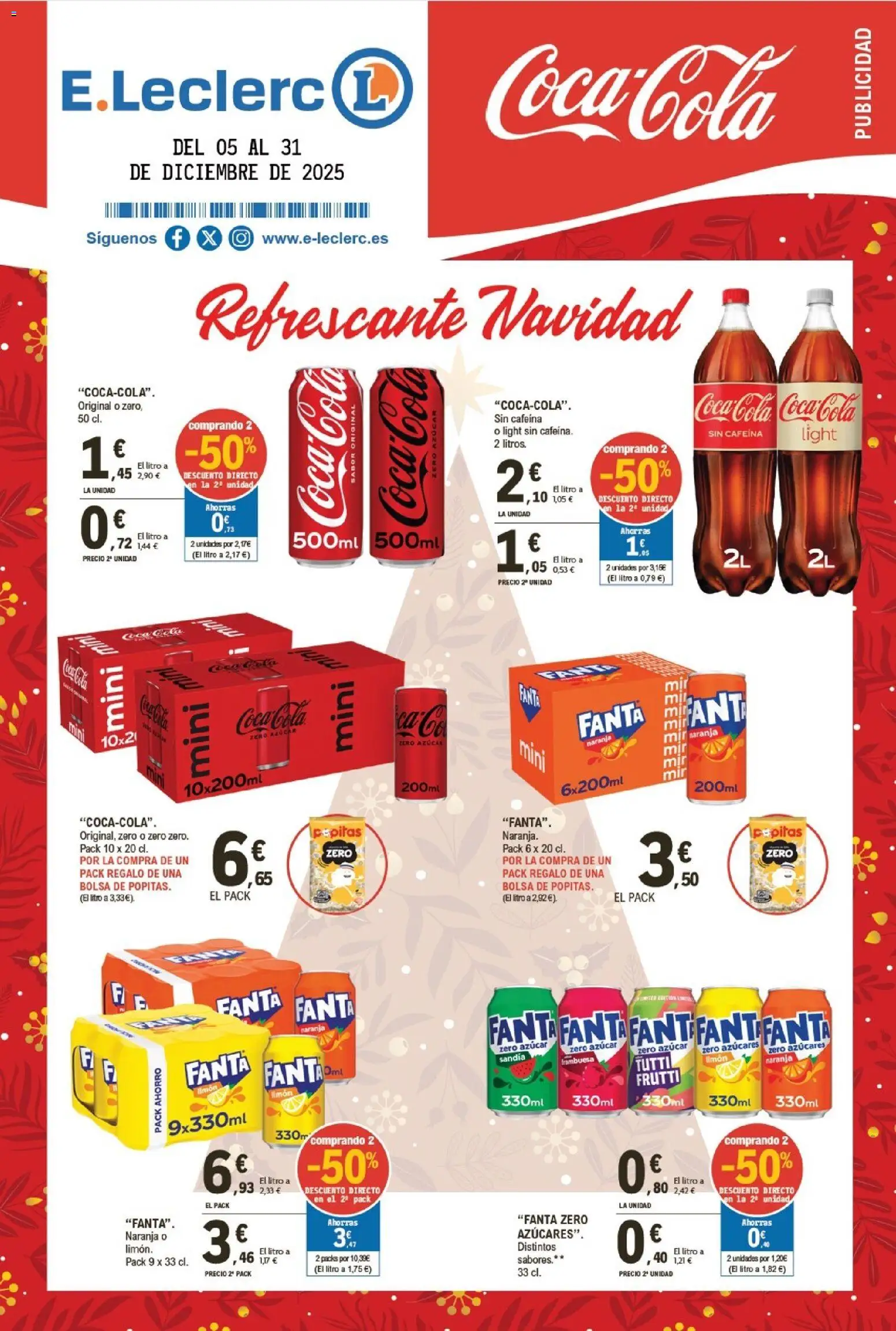 E.Leclerc folleto │ válido desde el 05.12.2025 | Página: 1 | Productos: Bolsa, Sandía