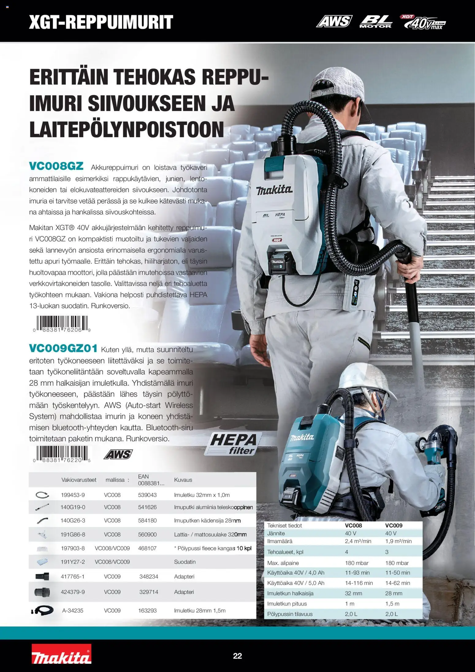 Makita tarjoukset – voimassa 01.12.2025 alkaen | Sivu: 22