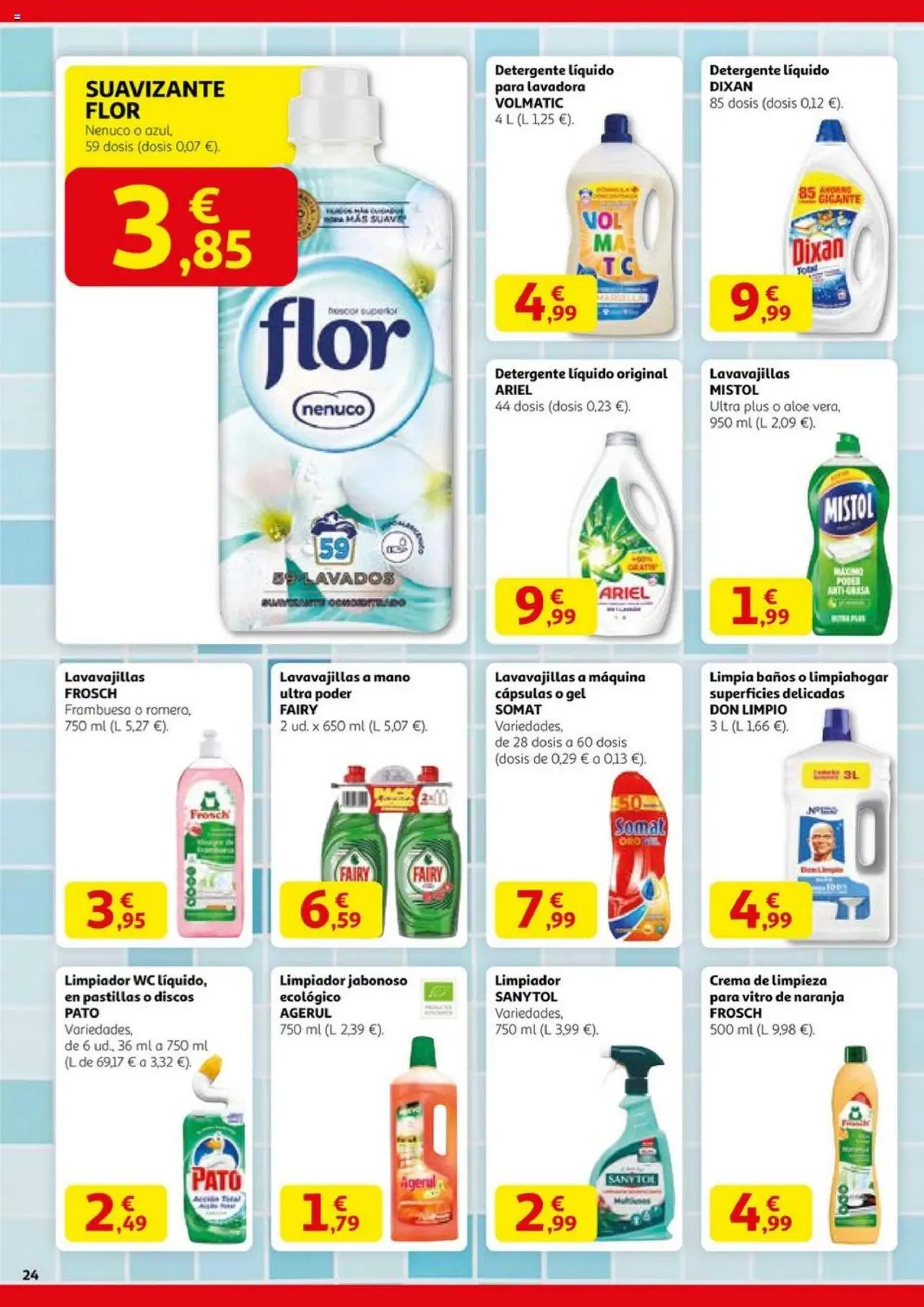 Alcampo - HG Nacional  │ válido desde el 11.09.2025 | Página: 24 | Productos: Detergente, Detergente líquido, Lavadora, Lavavajillas