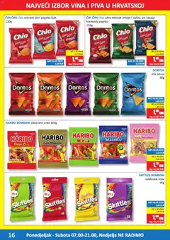 Vrutak Katalog - Pregled kataloga iz trgovine Vrutak, vrijedi od 13.04.2026 | Stranica: 16 | Proizvodi: Bomboni, Paprika, Čips, Sol