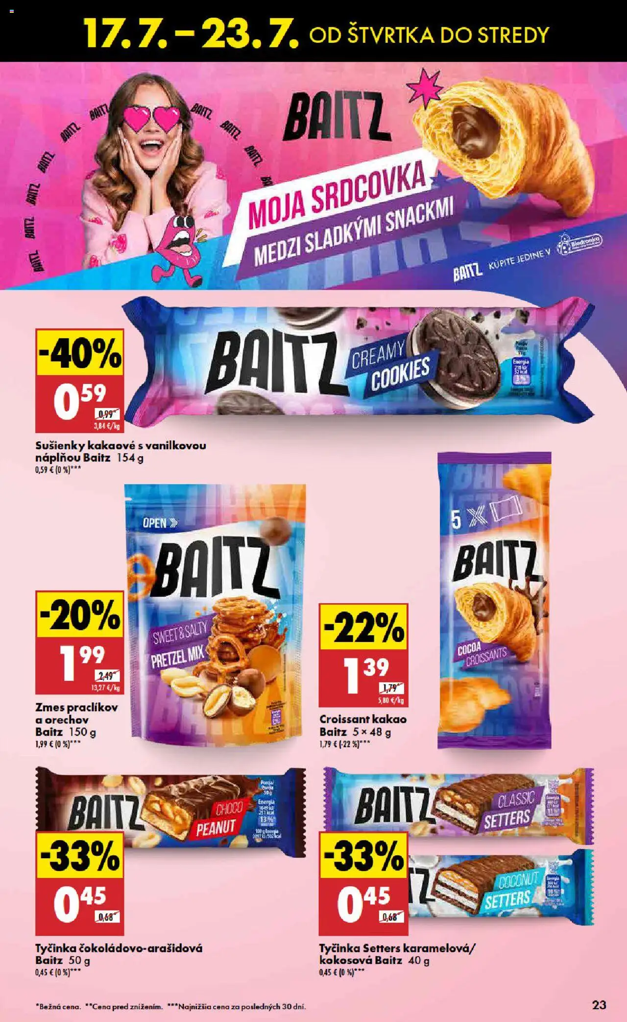 Biedronka leták │ platný od 17.07.2025 | Strana: 23 | Produkty: Croissant, Kakao