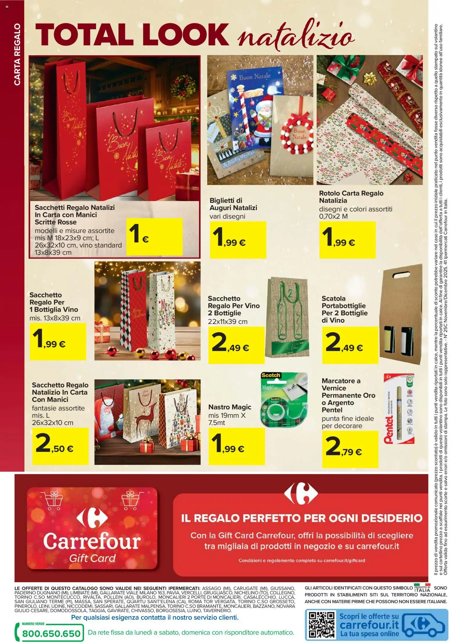 Volantino Carrefour del 13.11.2025 | Pagina: 48 | Prodotti: Vino, Scaffale, Bottiglia, Scatola