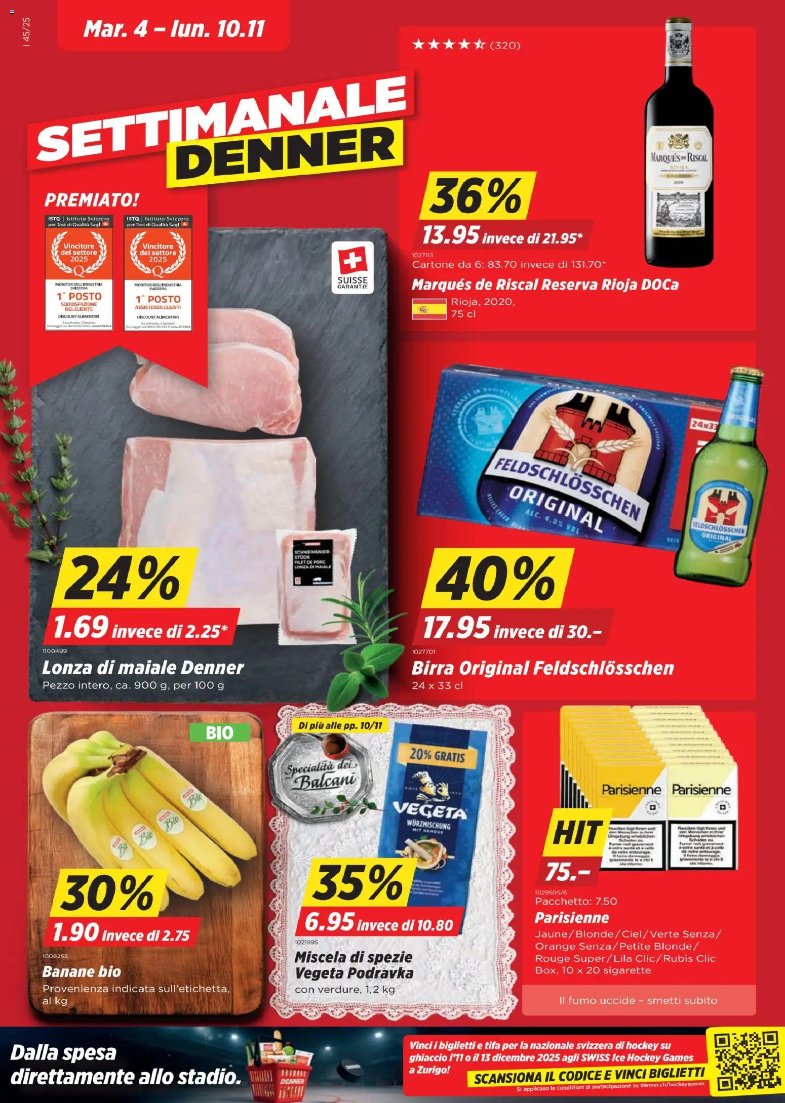 Denner Aktionen IT – gültig ab 04.11.2025 | Seite: 1 | Produkte: Rouge, Monitor