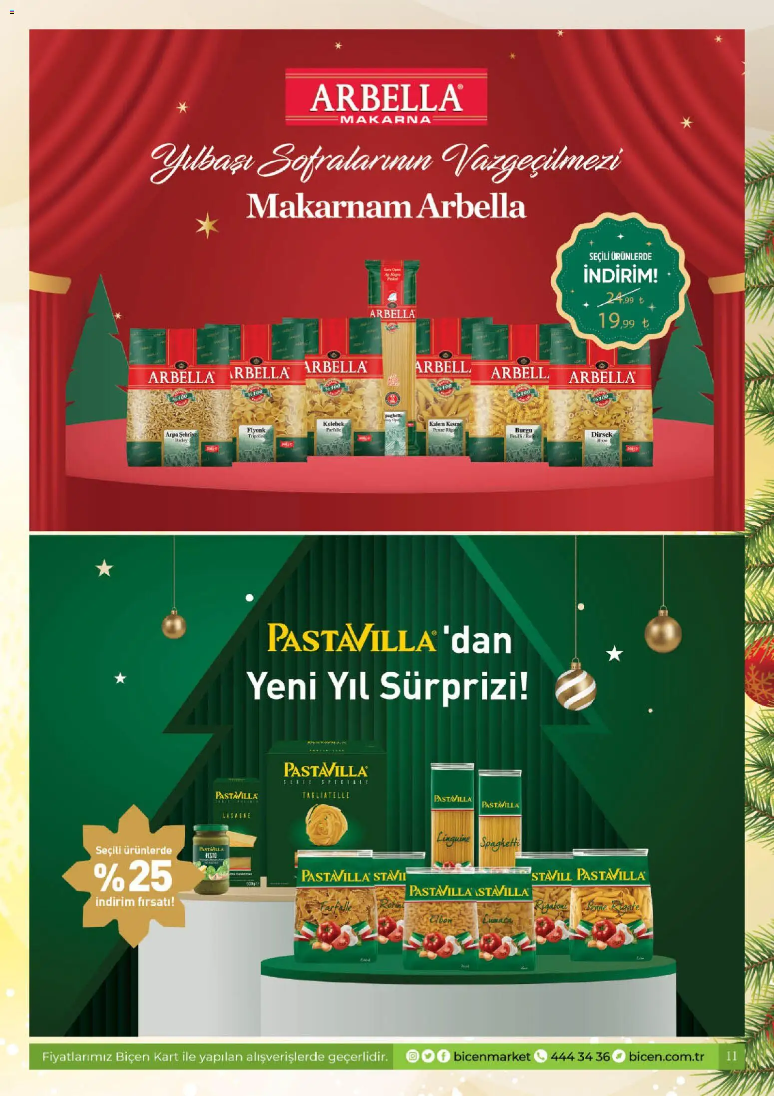 Biçen Market Katalog - 25.12.2025 tarihinden itibaren geçerlidir | Sayfa: 11 | Ürünler: Makarna