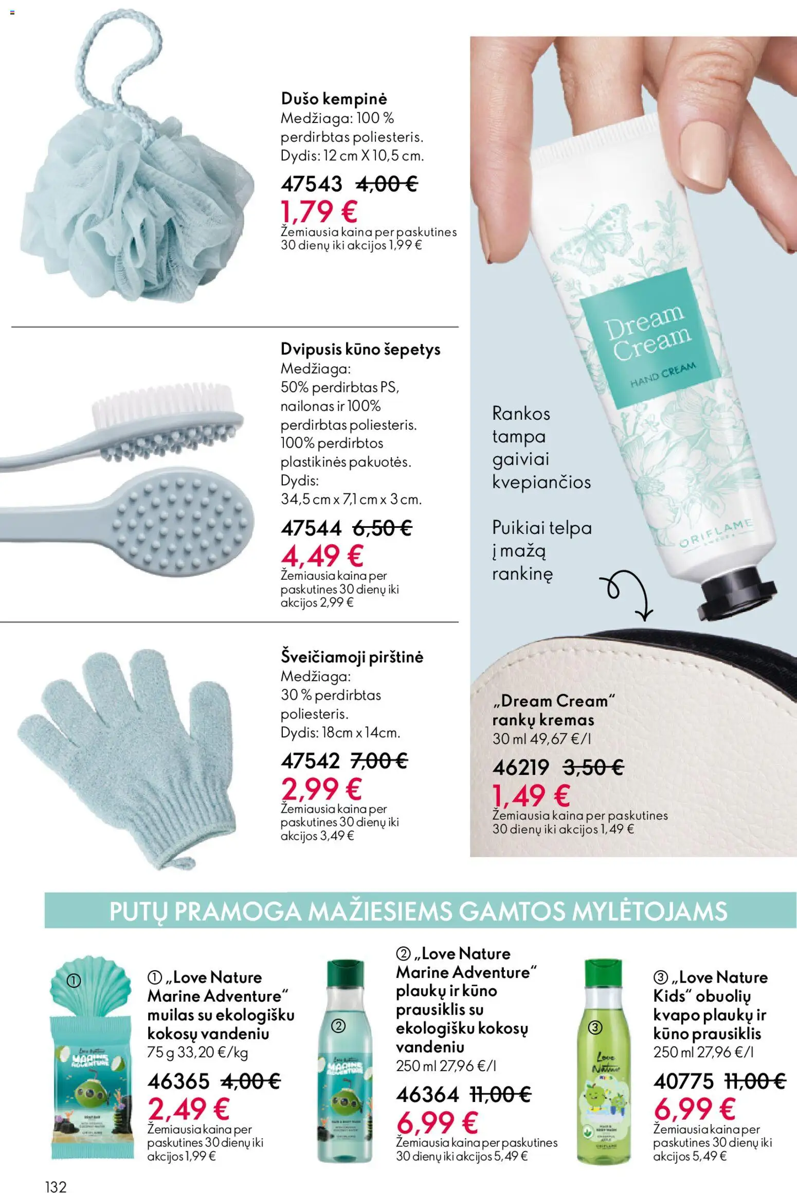 Oriflame akcijos nuo 10.12.2025 | Puslapis: 132 | Prekių: Kremas, Muilas, Rankinė, Prausiklis