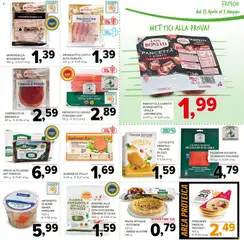 Anteprima del volantino Todis volantino valido a partire dal 23.04.2026 | Pagina: 13 | Prodotti: Salmone, Ceci, Prosciutto, Olio extra vergine