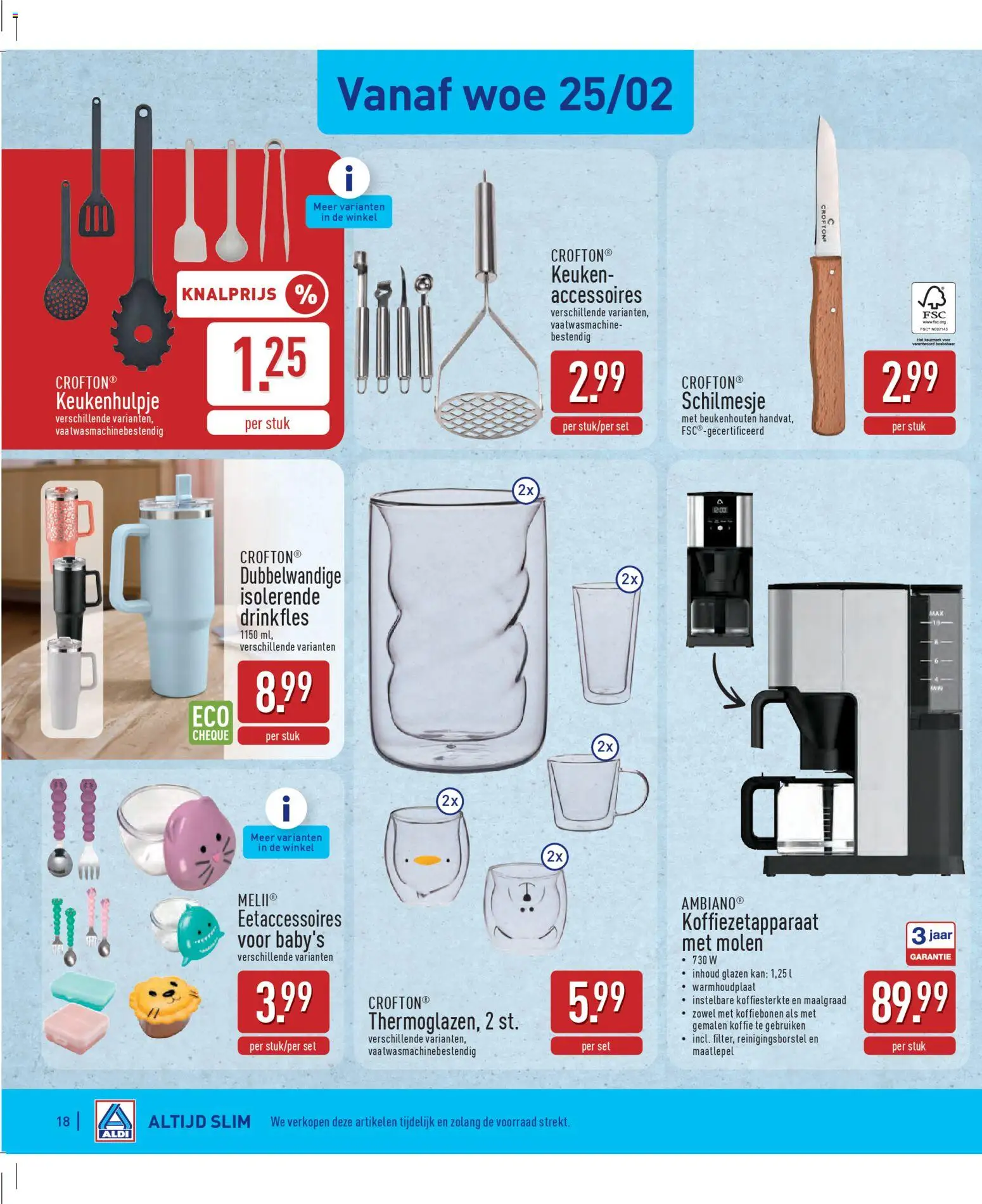 {H1} | Pagina: 18 | Producten: Csirkecombfile, Koffiezetapparaat, Koffiebonen, Koffie