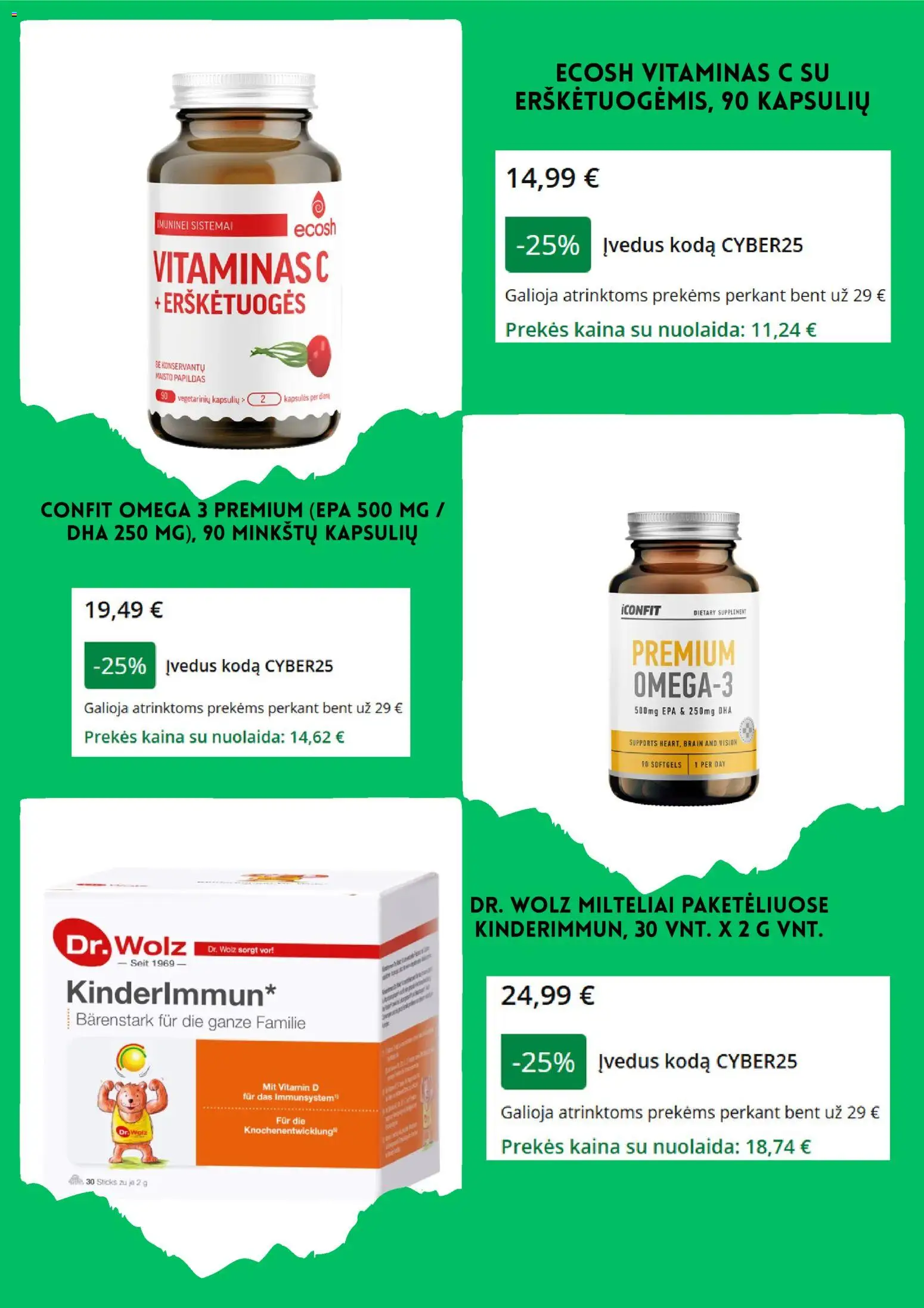 EUROVAISTINĖ akcijos nuo 01.12.2025 | Puslapis: 4