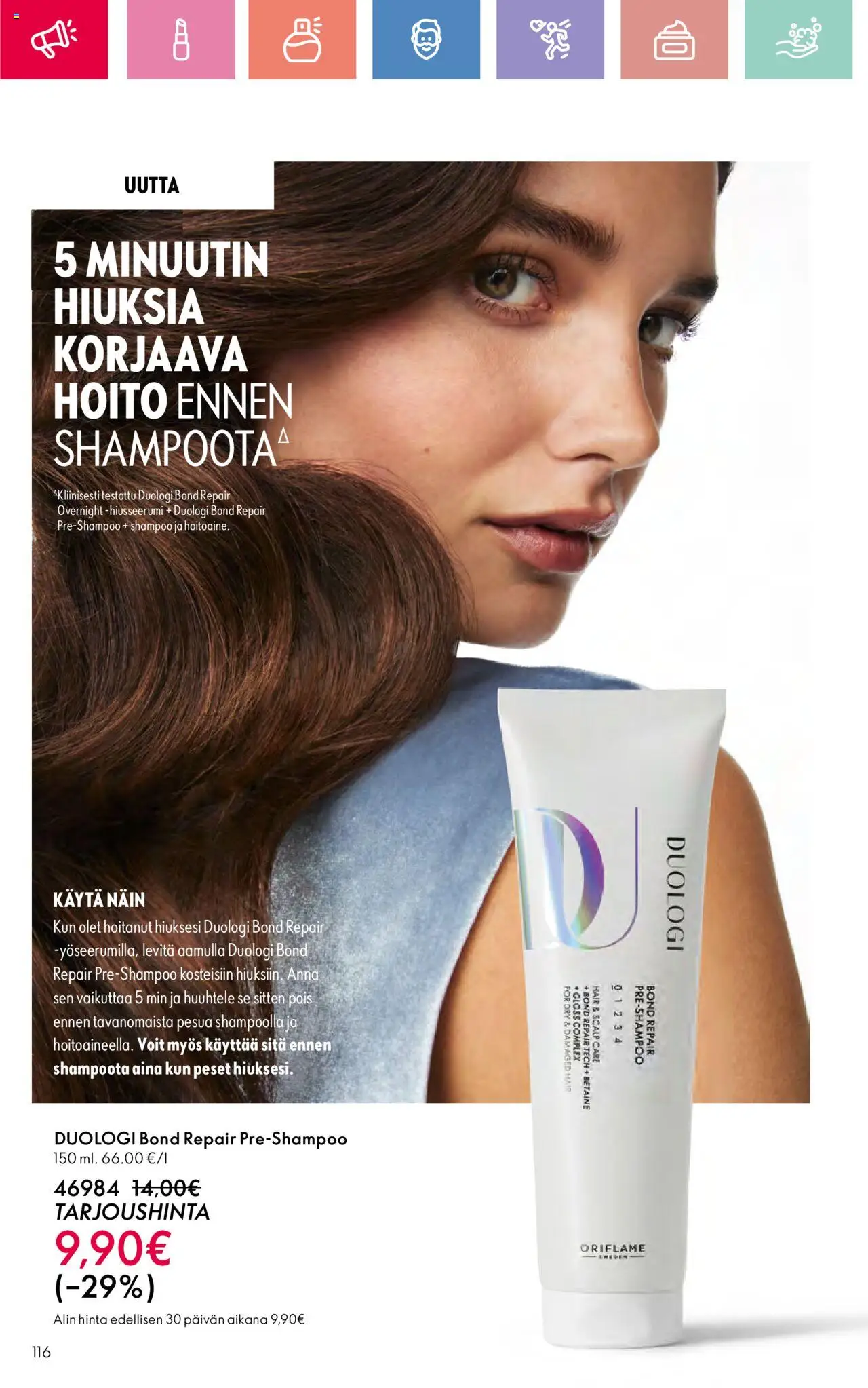  | Sivu: 116 | Tuotteet: Shampoo, Hoitoaine