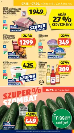 Aldi akciós ujság - amely érvényes a következő dátumtól: 17.07.2025 | Oldal: 55