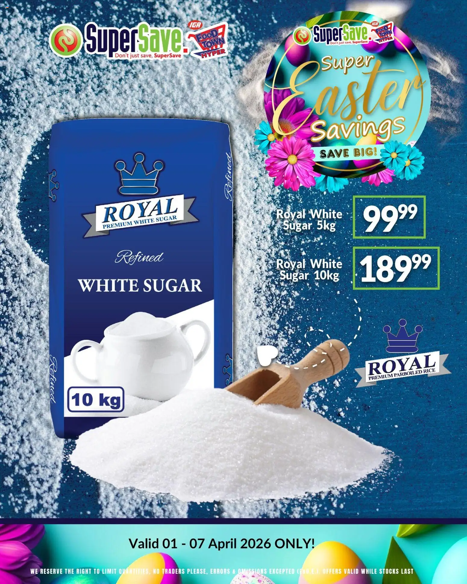 New Super Save catalogue – valid from 01.04.2026 | Page: 31 | Products: Rice, Sugar