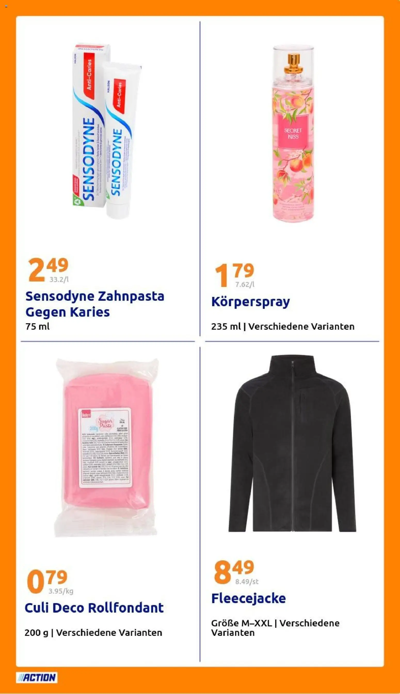 Action Prospekt – gültig ab 29.10.2025 | Seite: 25 | Produkte: Zahnpasta, Körperspray