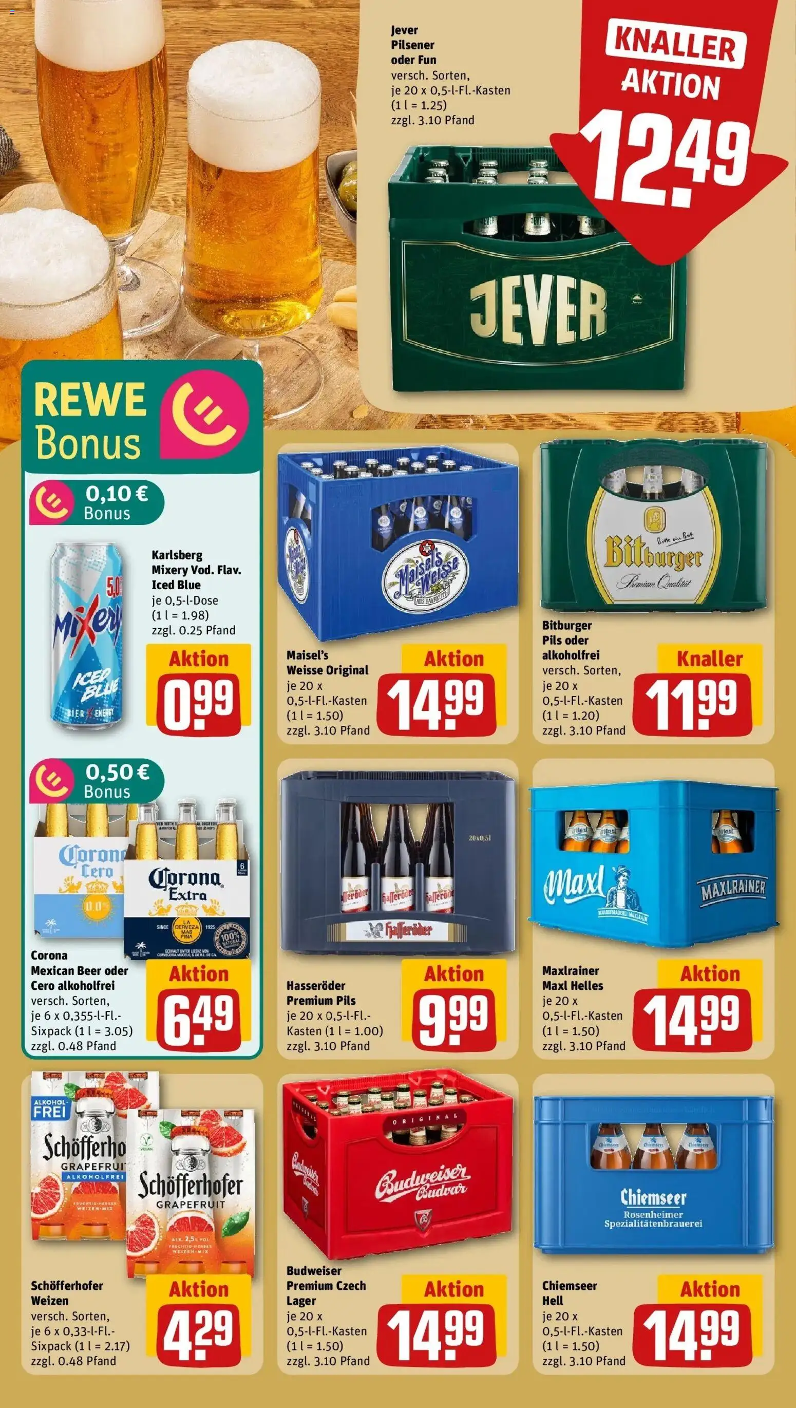 Rewe Prospekt Essenbach	 – gültig ab 09.03.2026 | Seite: 17 | Produkte: Bitburger, Energy, Pils, Jever