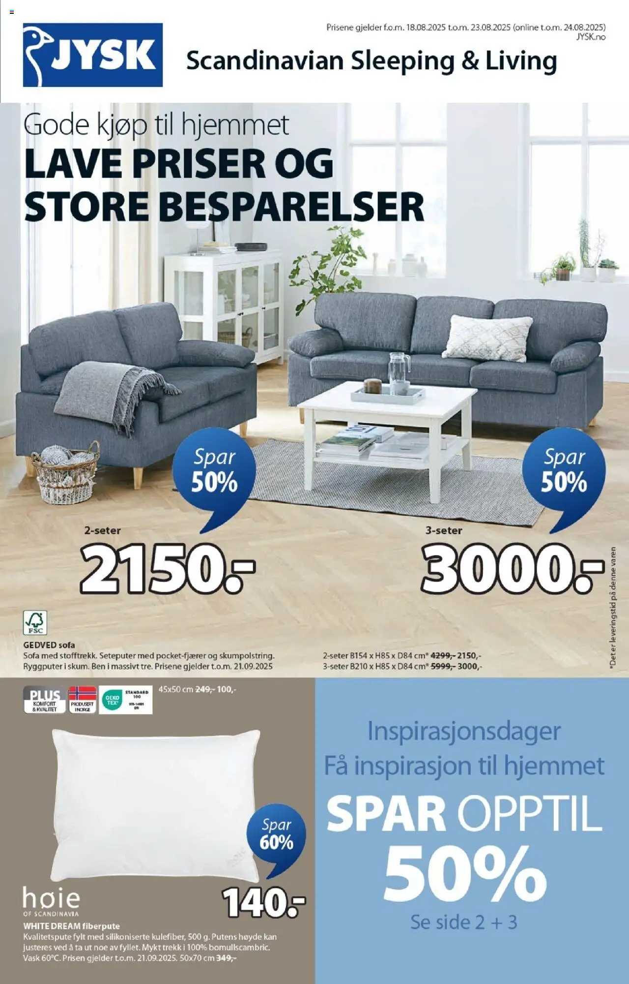  | Side: 1 | Produkter: Vask, Sofa