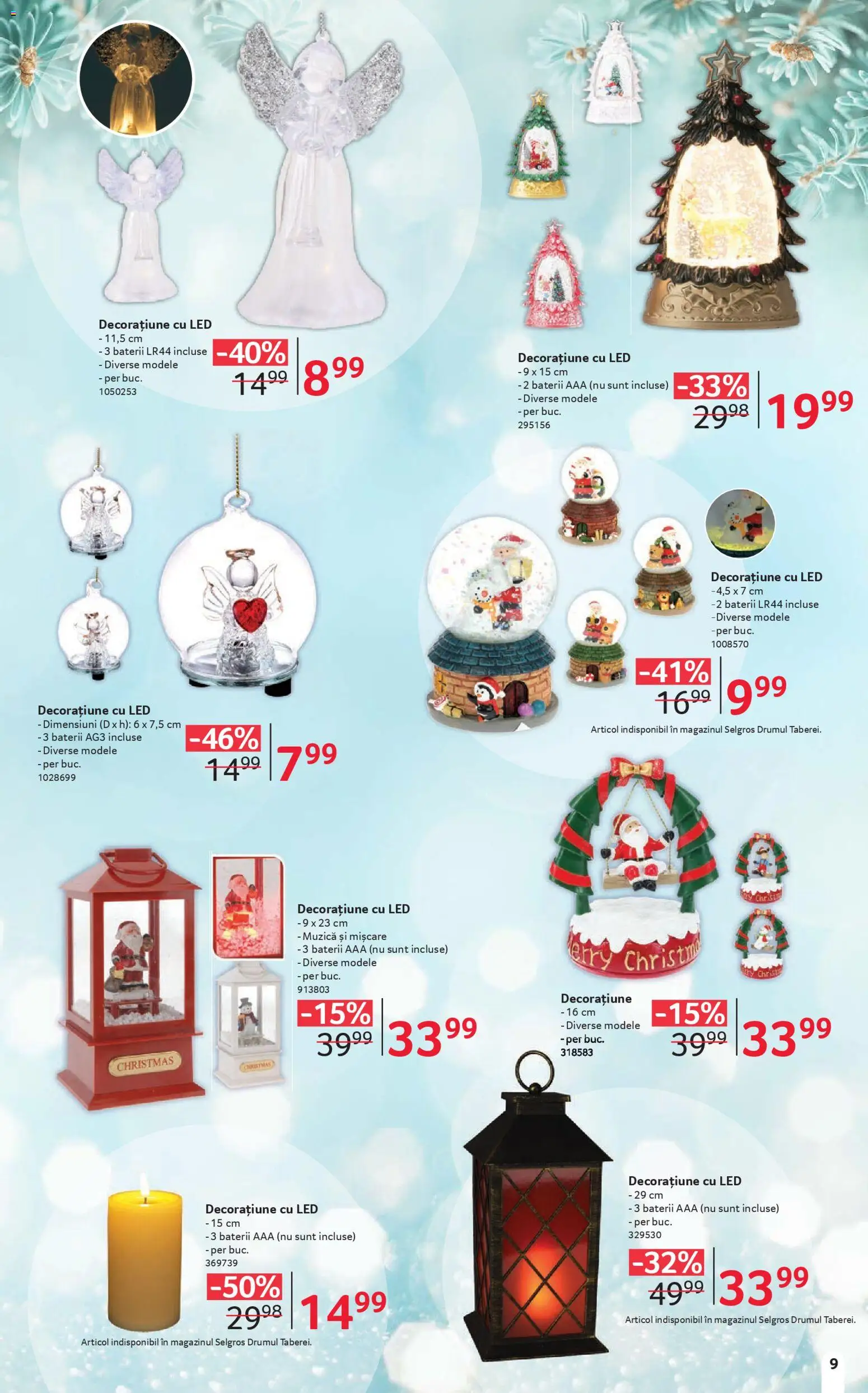 Noul catalog Selgros – valabil de la 06.12.2025 | Pagină: 9 | Produse: Babak, Baterii