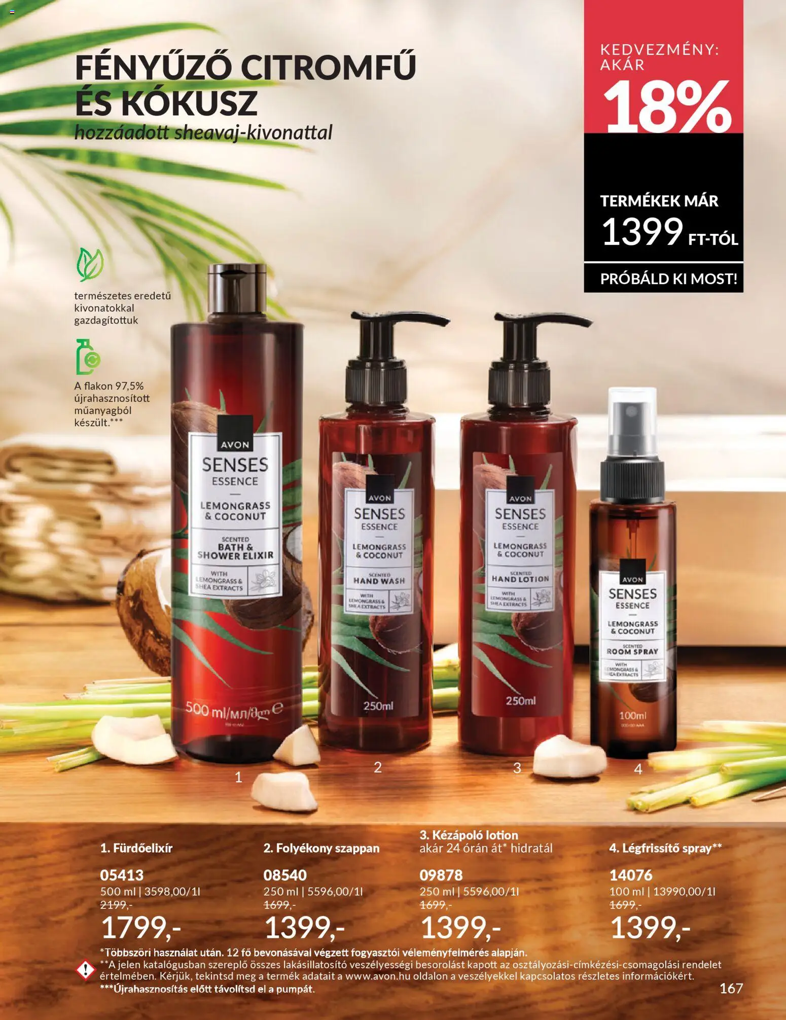 Avon akciós ujság - amely érvényes a következő dátumtól: 01.04.2026 | Oldal: 195