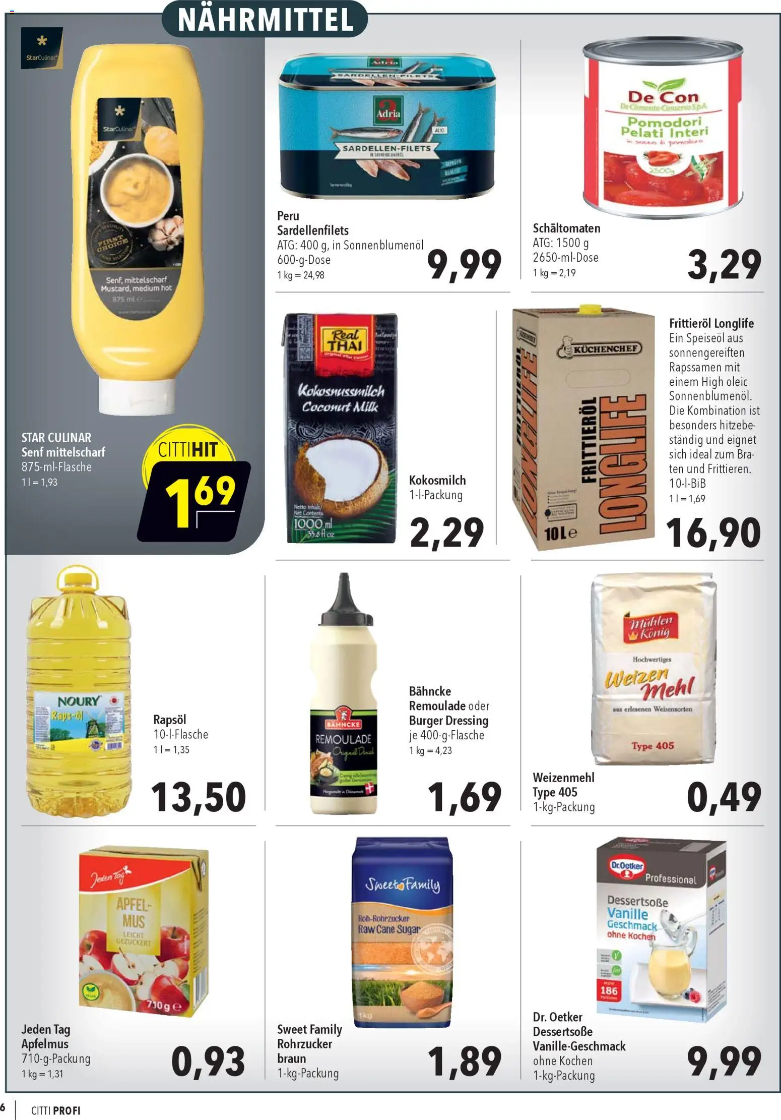 CITTI Markt Aktuelle Angebote für Profis – gültig ab 11.03.2026 | Seite: 6