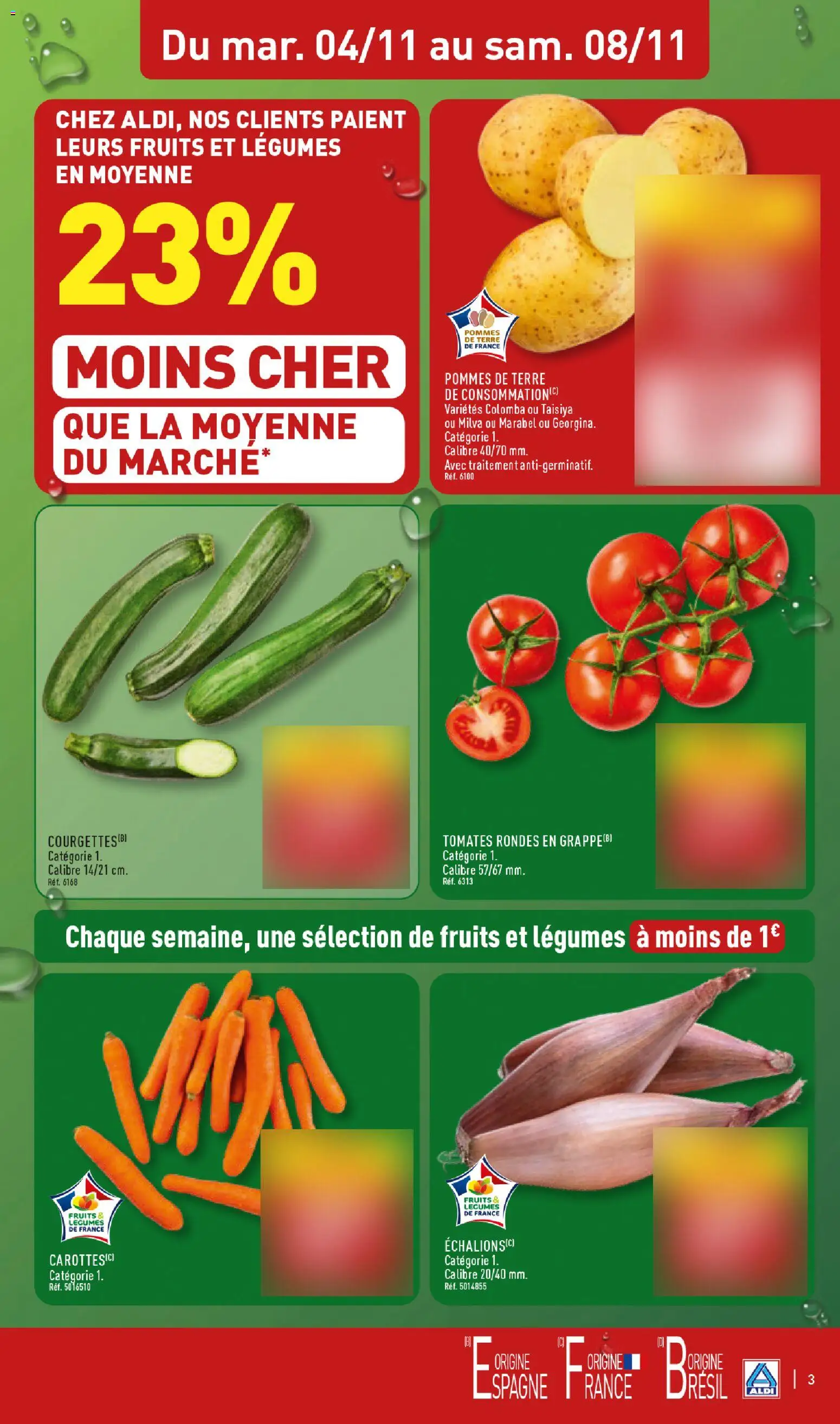 {H1} | Page: 6 | Produits: Pommes, Tomates, Pommes de terre