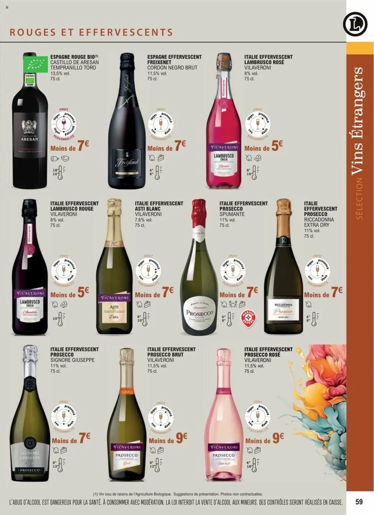  | Page: 54 | Produits: Prosecco, Vin