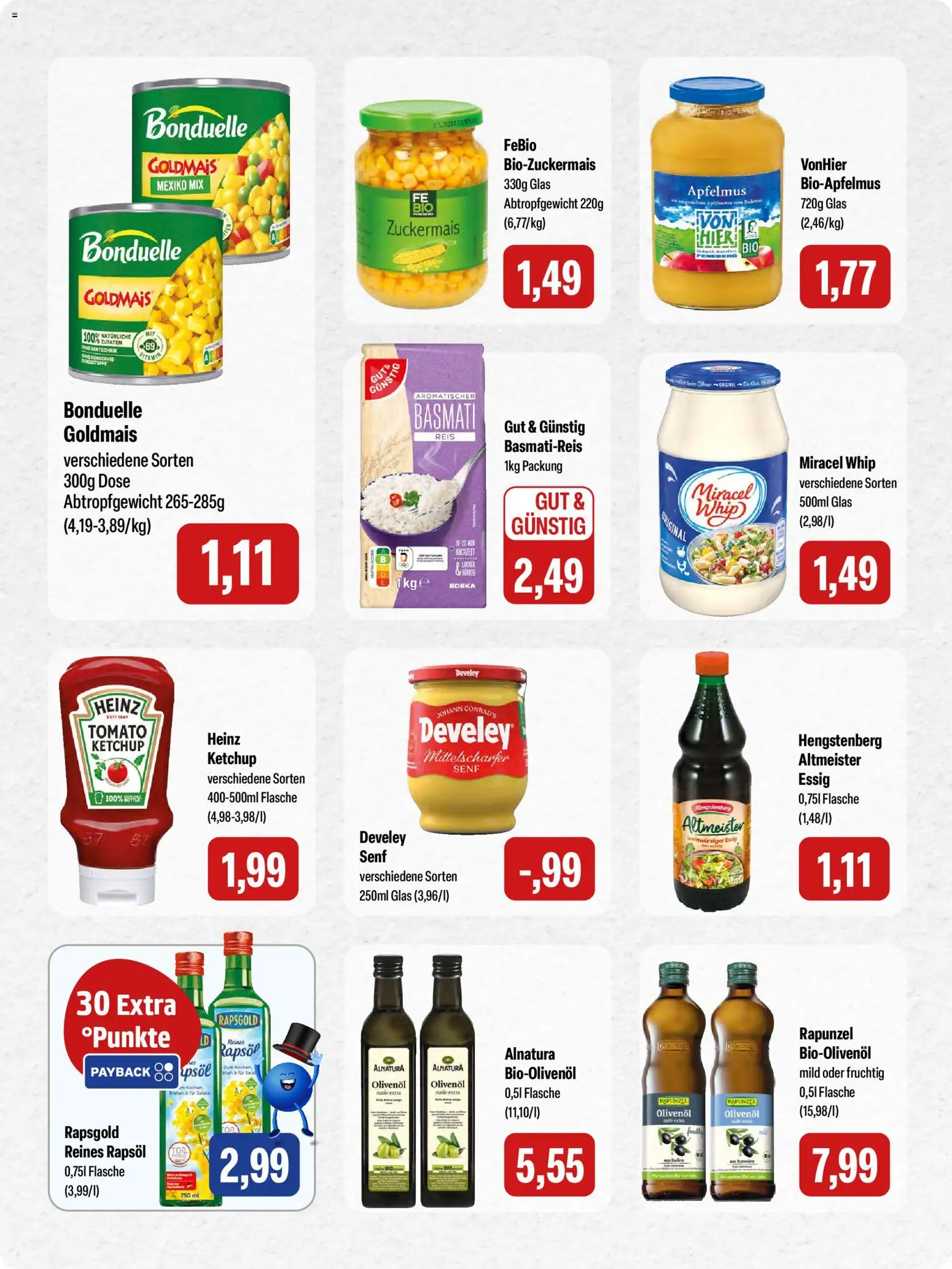 Feneberg Angebote – gültig ab 07.05.2026 | Seite: 12 | Produkte: Basmatireis, Essig, Ketchup, Salat