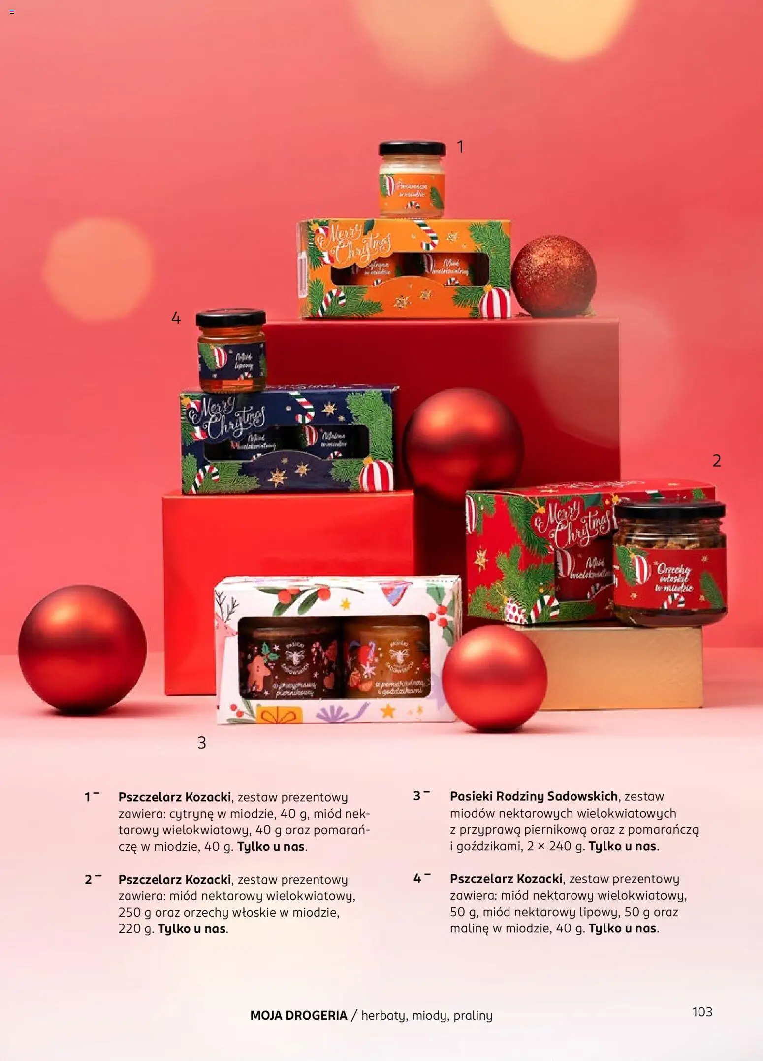 Rossmann Gazetka - Magazyn Moja Drogeria od 15.11.2025 | Strona: 105 | Produkty: Drogeria, Miód, Orzechy włoskie, Orzechy