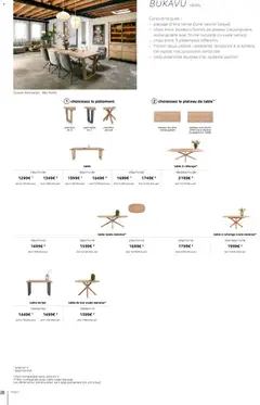H&H - Prévisualisation de H&H Guide d'inspiration valide à partir de 24.11.2025 | Page: 196 | Produits: Plateau, Table extensible, Laque, Table
