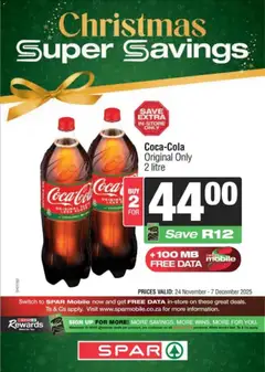 Spar specials catalogue – valid from 24.11.2025