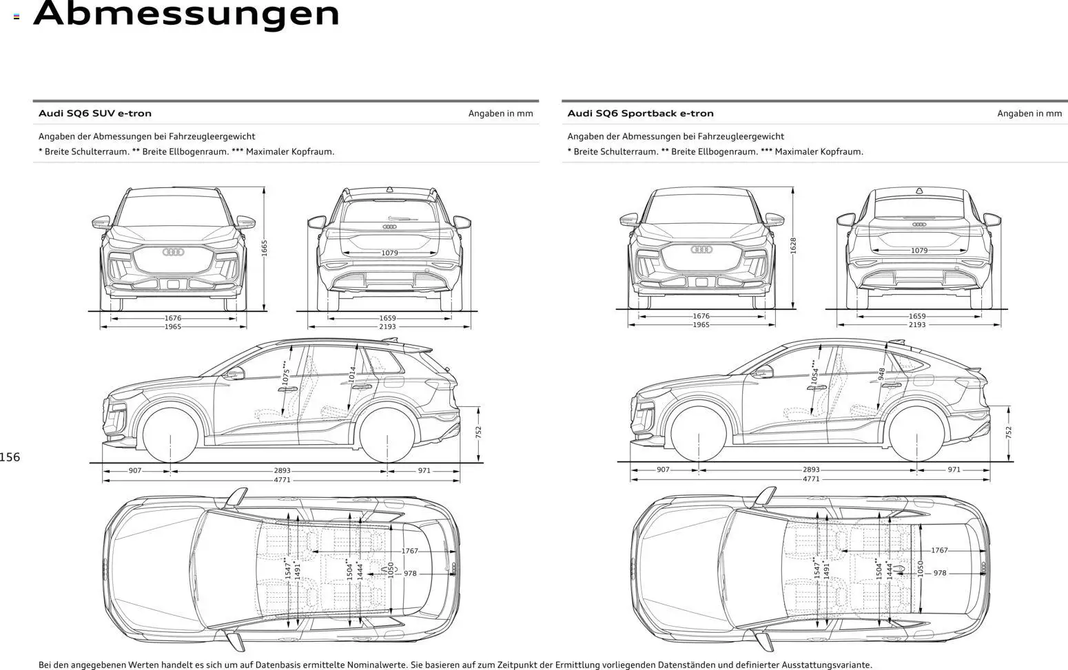 Audi Prospekt 	 – gültig ab 28.10.2025 | Seite: 156