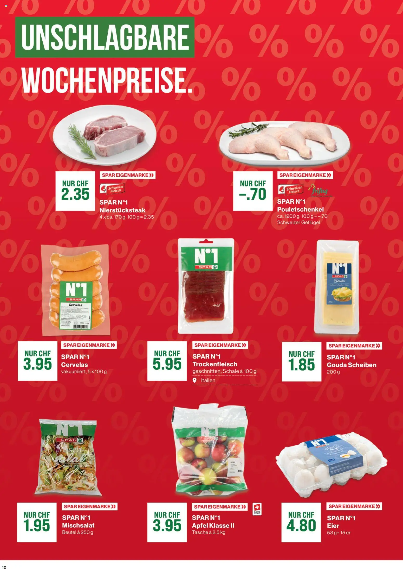 SPAR Aktionen – gültig ab 31.12.2025 | Seite: 10 | Produkte: Gouda, Eier, Äpfel, Tasche