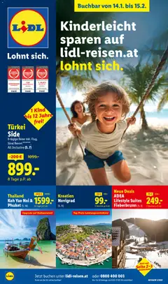 Lidl Frühbucher-Highlights ab 14.01.2026 gültig