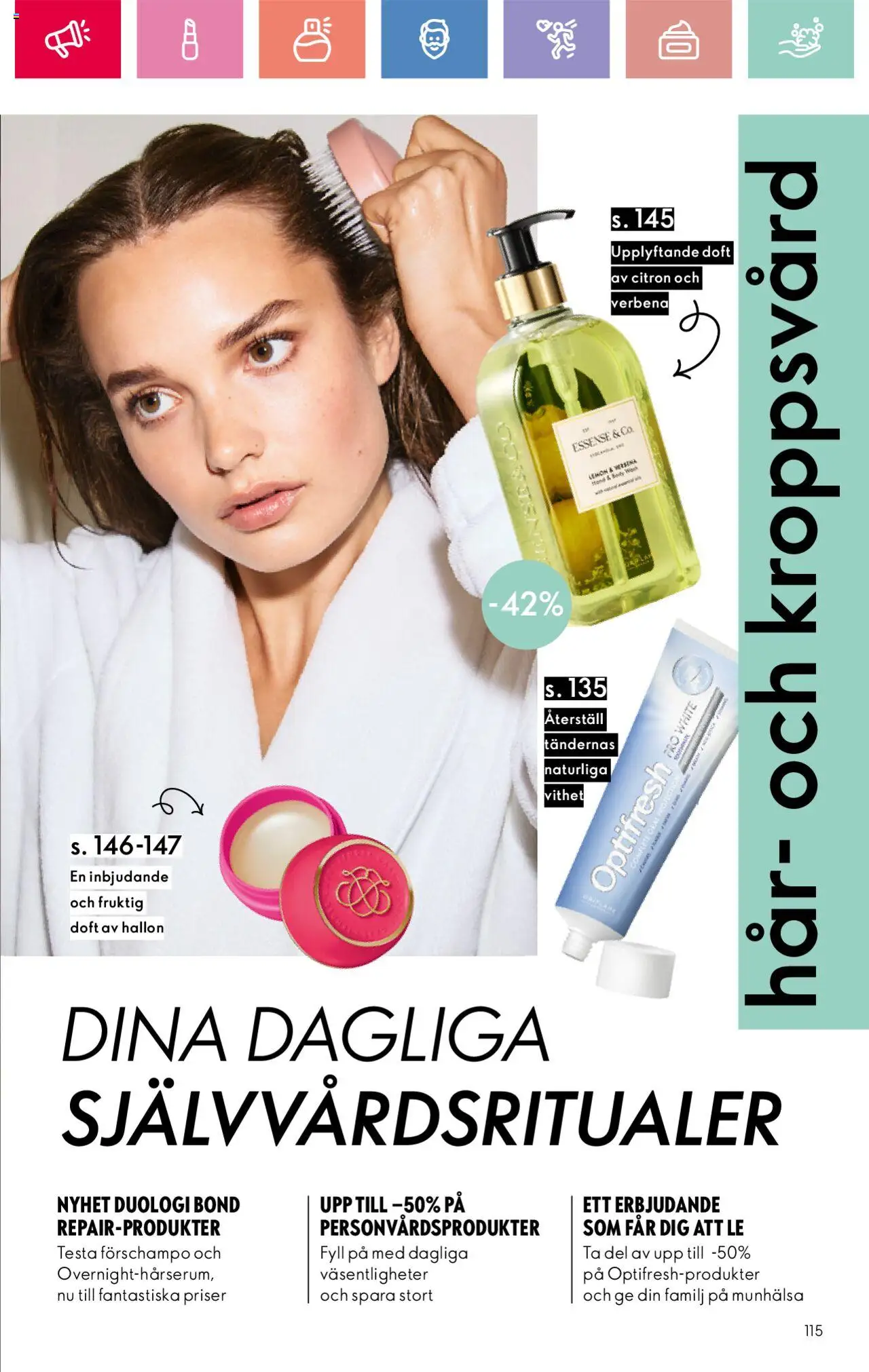 Oriflame reklamblad aktuell från 24.08.2025 | Sida: 115 | Produkter: Doft, Frö, Citron, Hallon