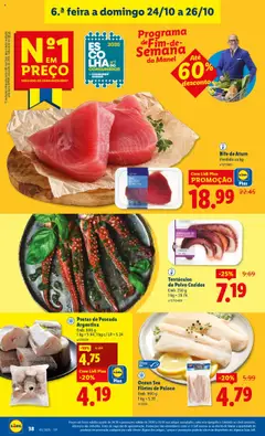 Pré-visualização Postas de Pescada Argentina, Emb. 800 g válido de 20.10.2025 | Página: 38