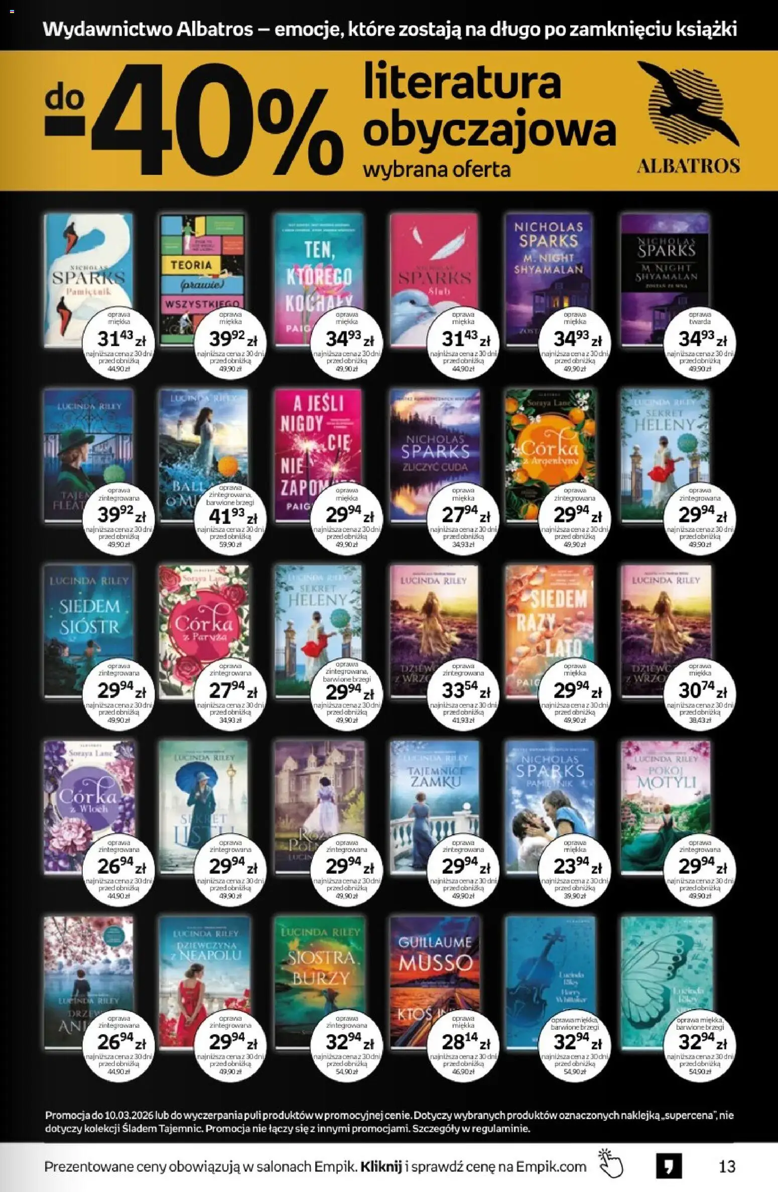 Empik promocje od 25.02.2026 | Strona: 13 | Produkty: Książki
