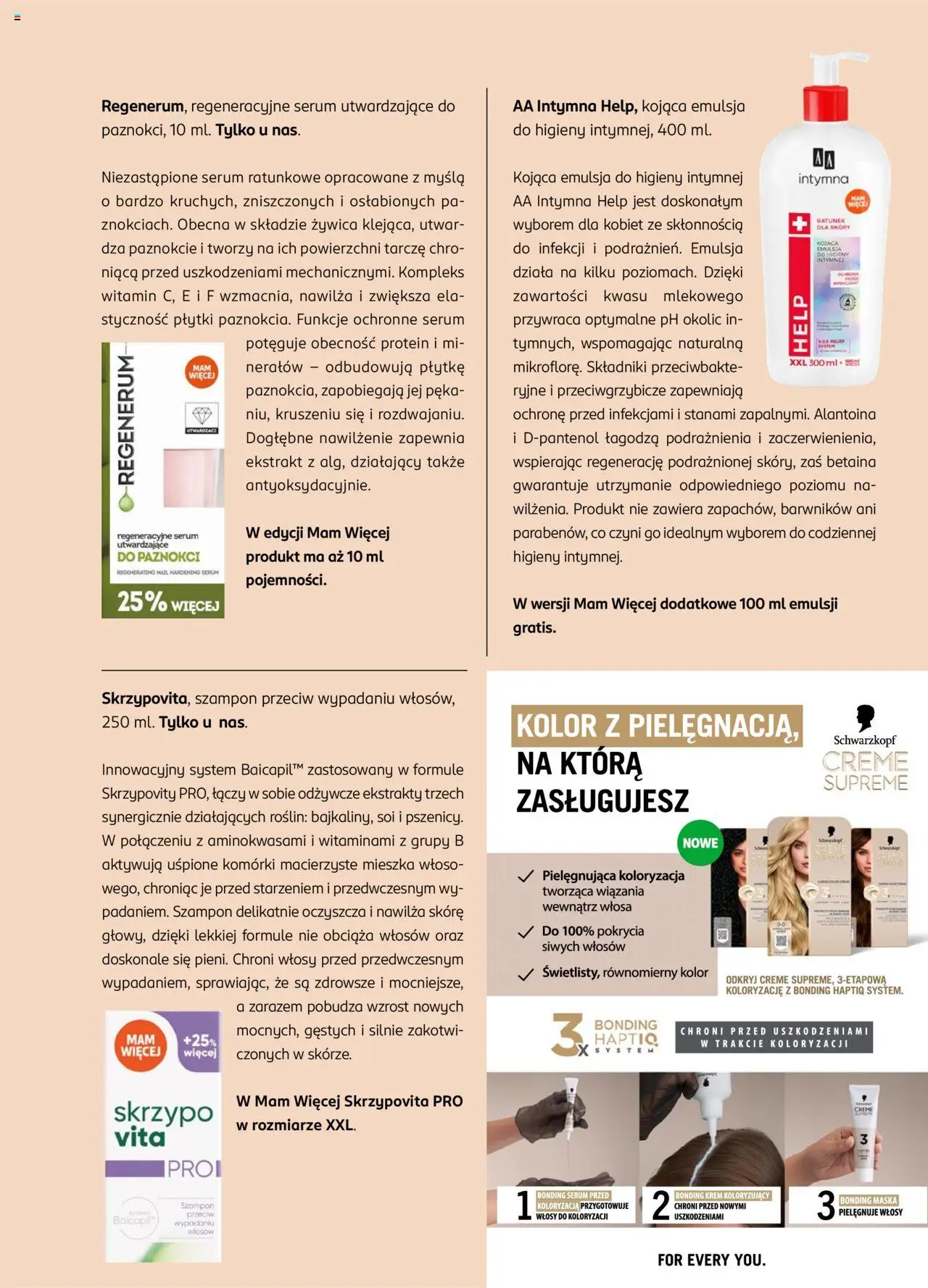 Rossmann Gazetka - Magazyn Moja Drogeria od 10.10.2025 | Strona: 63 | Produkty: Szampon, Maska, Krem