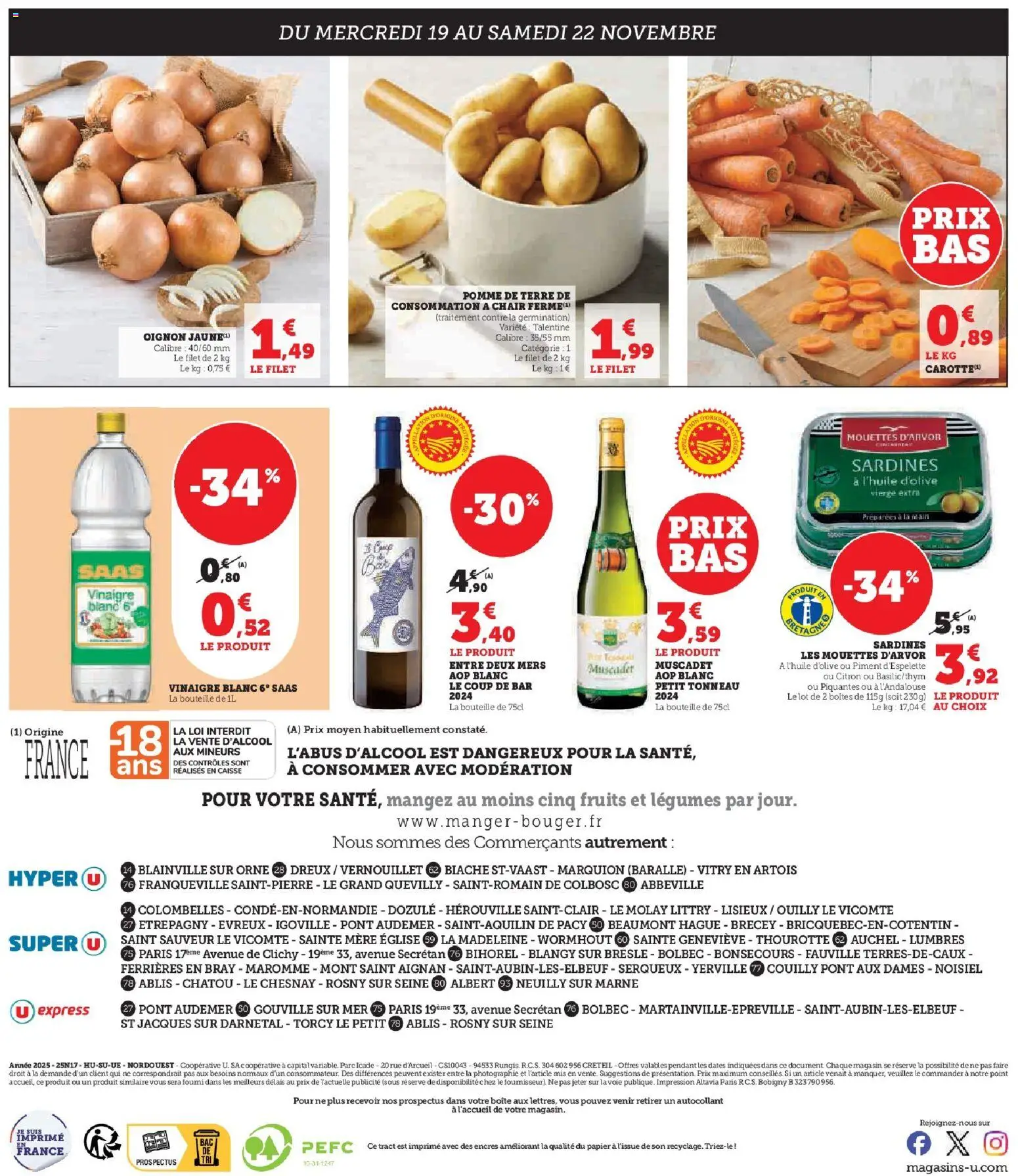 {H1} | Page: 2 | Produits: Pomme, Pomme de terre de consommation, Piment d'espelette, Vinaigre