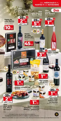 Vista previa Vino rosado D.O. Navarra, 75 cl válido desde el 05.11.2025 | Página: 11