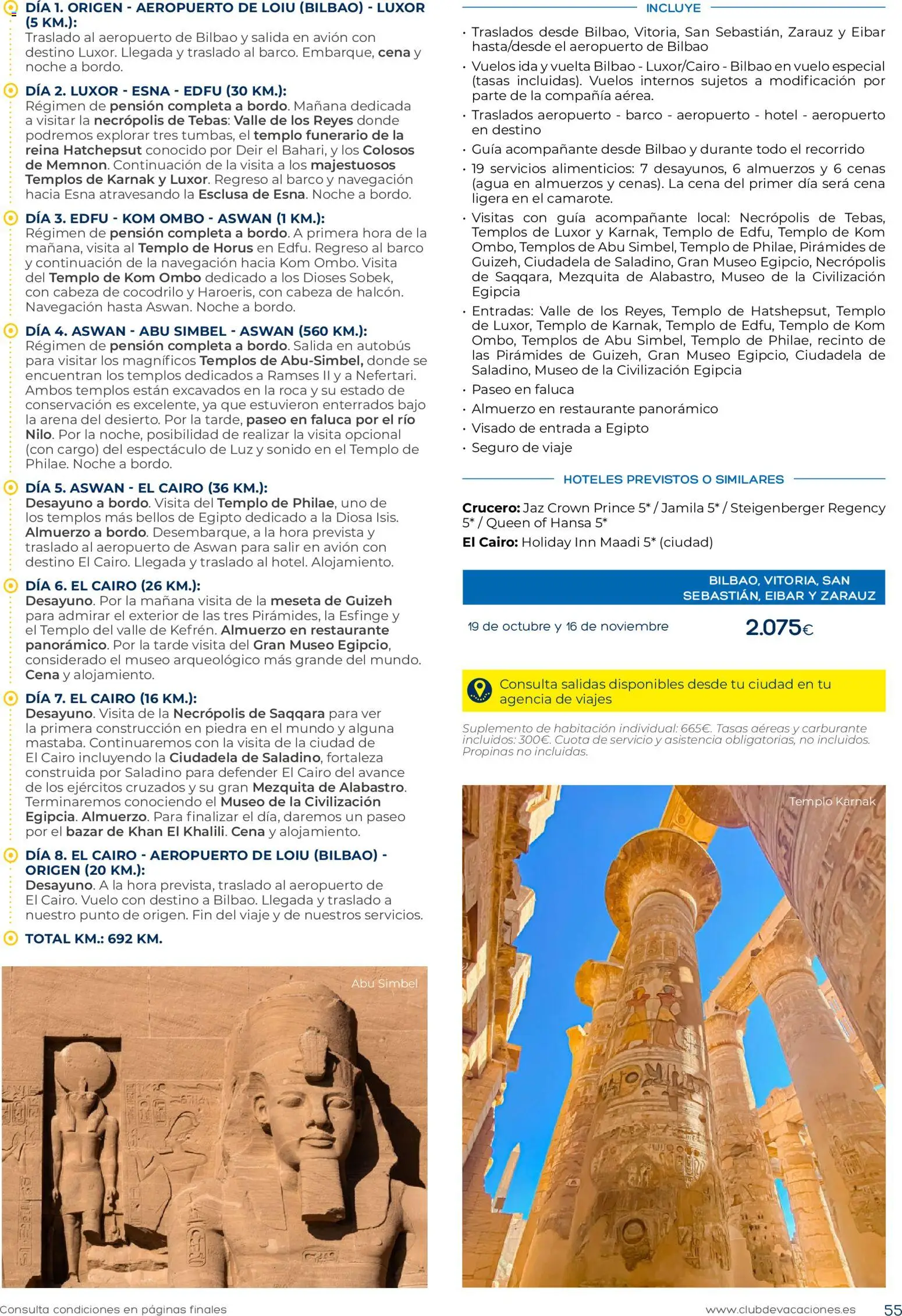 Viajes El Corte Inglés Adineko genérico │ válido desde el 01.02.2026 | Página: 55 | Productos: Navegación