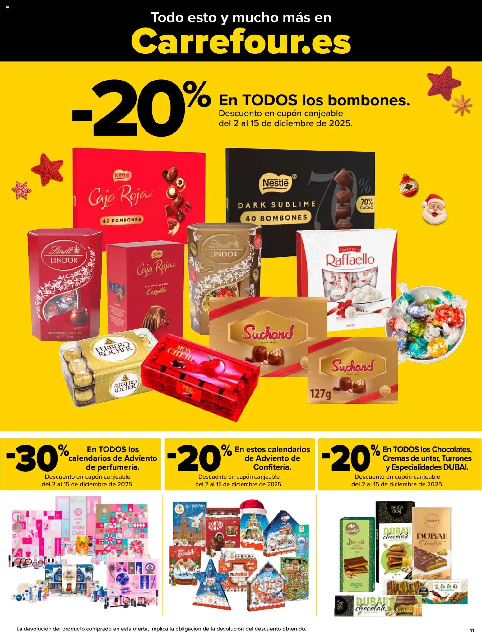 Carrefour - Black Friday │ válido desde el 20.11.2025 | Página: 41 | Productos: Chocolate, Κεραία, Φρυγανιές σικάλεως, Caja